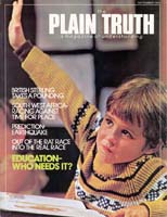 THE SAWFLY DEFIES ALL EVOLUTIONARY LOGIC
Plain Truth Magazine
September 1976
Volume: Vol XLI, No.8
Issue: 