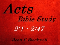 Listen to  Acts 2:1 - 2:47