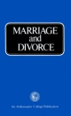 MARRIAGE and DIVORCE