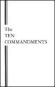 The TEN COMMANDMENTS
