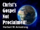 Christ's Gospel Not Proclaimed!