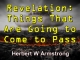 Revelation: Things That Are Going to Come to Pass