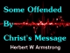 Some Offended By Christ's Message