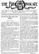 The Bible Advocate - Bible Advocate - November 6, 1928