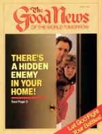There's a Hidden Enemy in Your Home!
Good News Magazine
March 1985
Volume: VOL. XXXII, NO. 3
