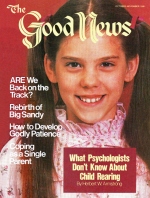 Rebirth of Big Sandy
Good News Magazine
October-November 1981
Volume: Vol XXVIII, No. 9
Issue: ISSN 0432-0816