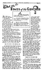 What are the Times of the GENTILES?
Plain Truth Magazine
January 1938
Volume: Vol III, No.1
Issue: 