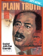 SADAT JOLTS THE KREMLIN!
Plain Truth Magazine
June 1976
Volume: Vol XLI, No.5
Issue: 