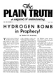 HYDROGEN BOMB in Prophecy!