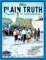 Arab-Israeli Aftermath... MORE WAR IN JERUSALEM?
Plain Truth Magazine
July 1967
Volume: Vol XXXII, No.7
Issue: 
