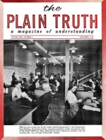 God's MESSAGE to This Generation!
Plain Truth Magazine
September 1959
Volume: Vol XXIV, No.9
Issue: 