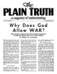 Why Does God Allow WAR?