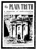 Are Christians Again to Be MARTYRED?
Plain Truth Magazine
November 1956
Volume: Vol XXI, No.11
Issue: 
