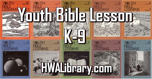 Youth Bible Lesson Level K 9 Searchable Library Worldwide