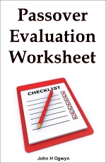 Passover Evaluation Worksheet
