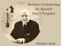 Listen to  Herbert Armstrong An Apostle Not A Prophet