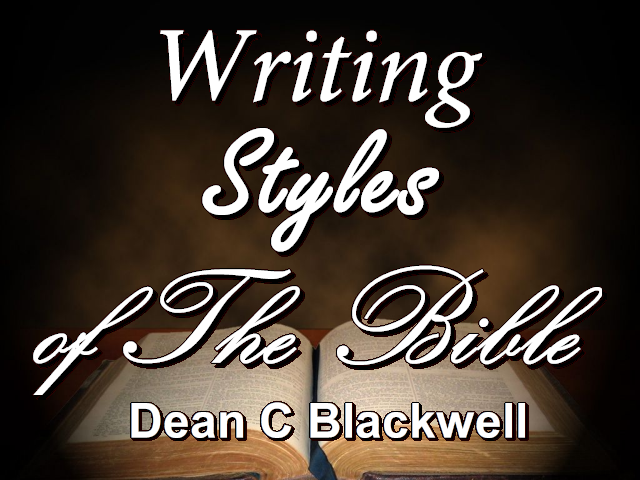 writing-styles-of-the-bible-dean-c-blackwell-sermon-herbert-w