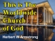 This is The Worldwide Church of God