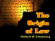 The Origin of Law
