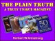 The Plain Truth - A Truly Unique Magazine