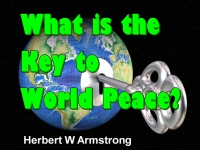 Watch  What is the Key to World Peace?